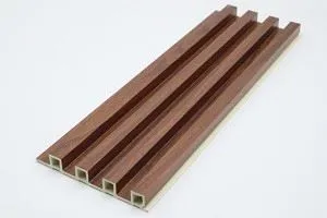 Trélitur innrétting WPC veggspjald